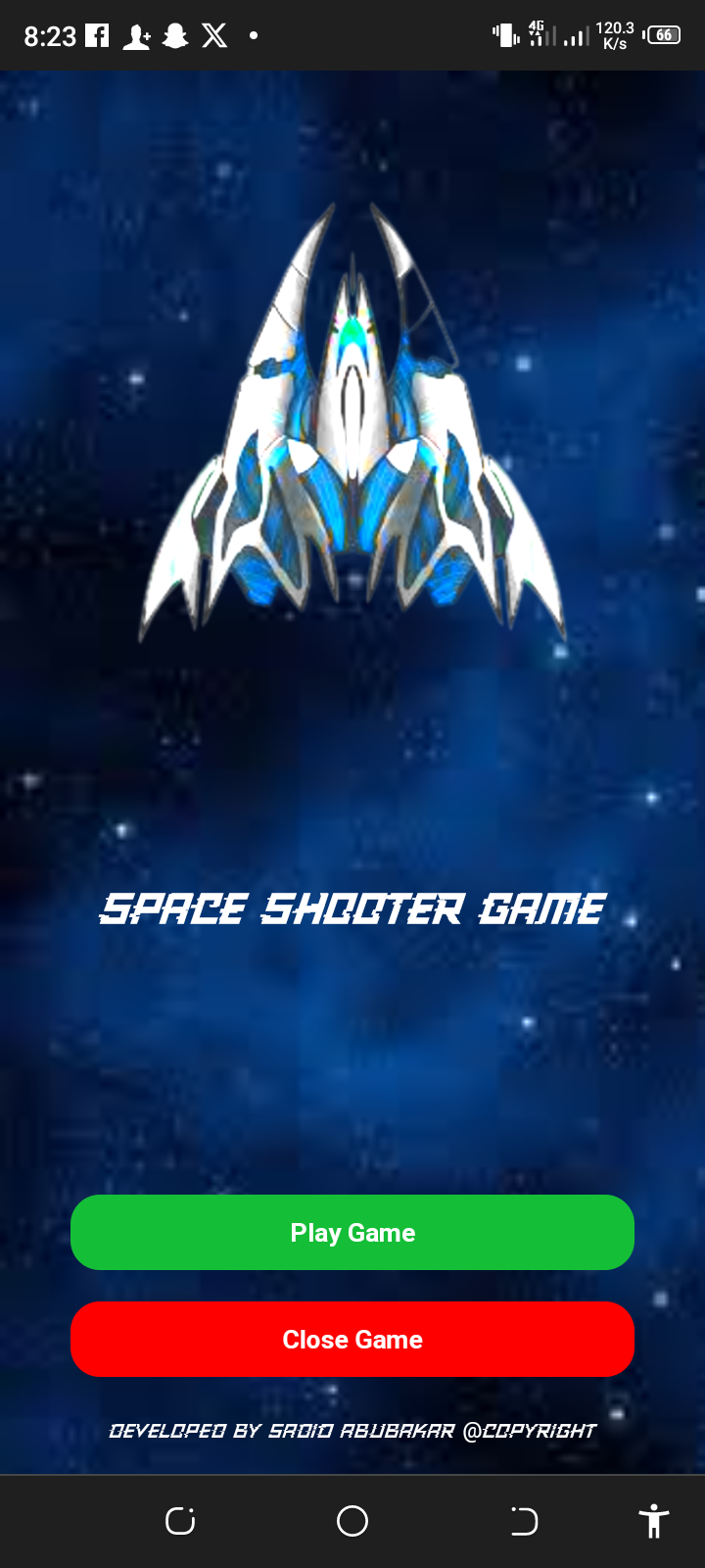 sadiq stech --- Space Game 