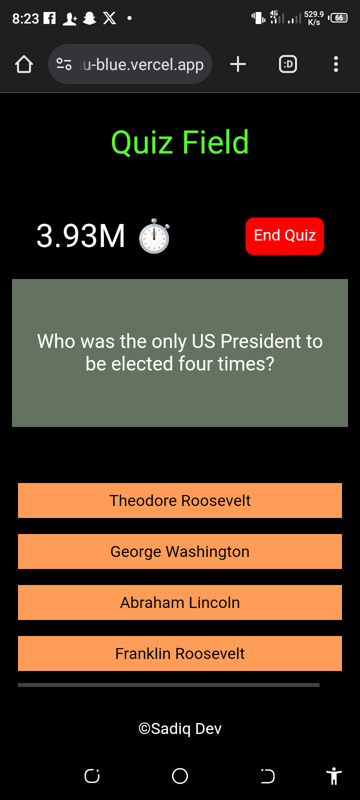 quiz app > sadiq stech