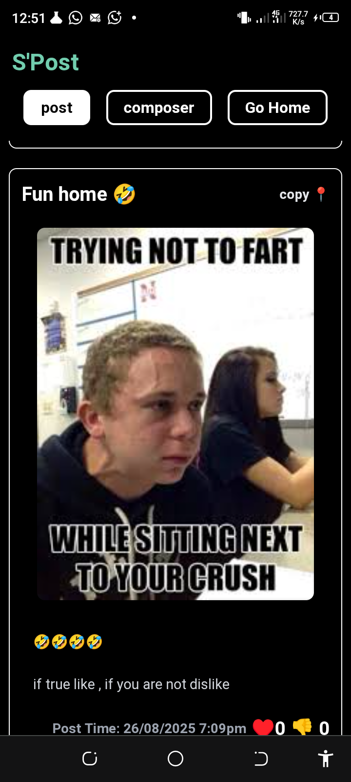 sadiq stech Posting App 